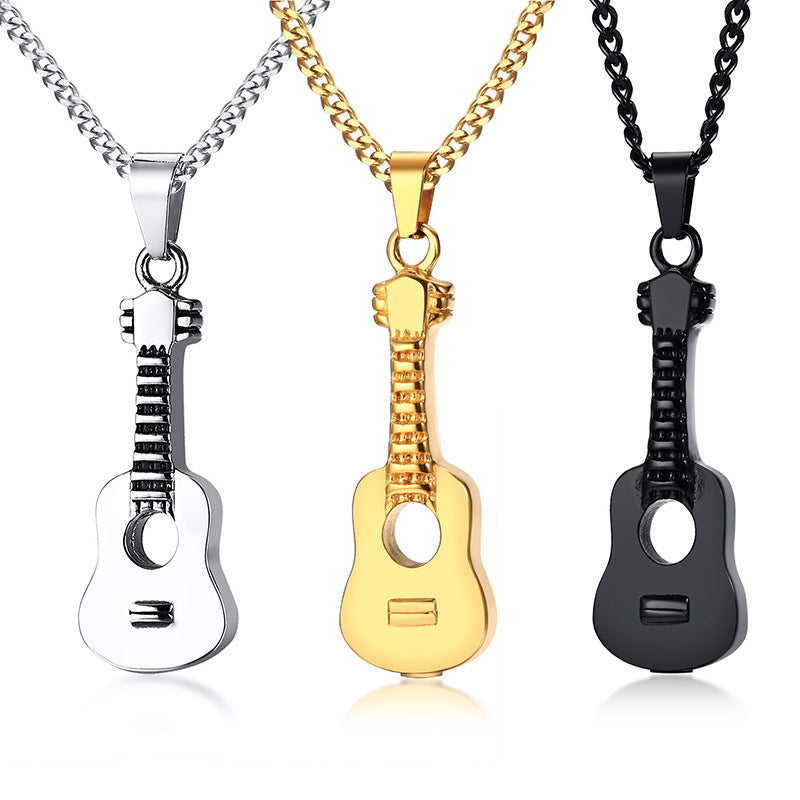 Guitar Pendant Necklace