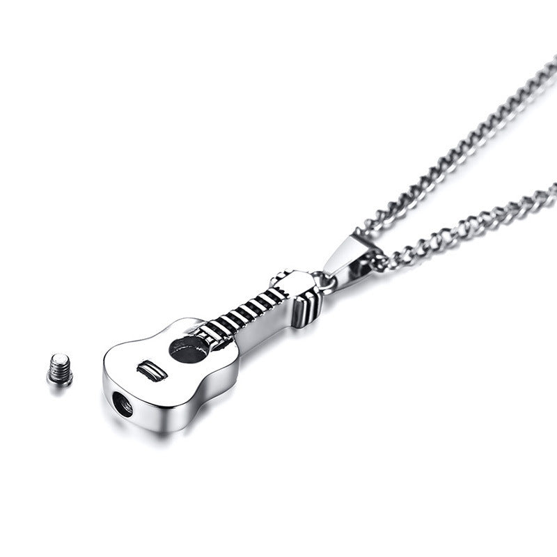 Guitar Pendant Necklace