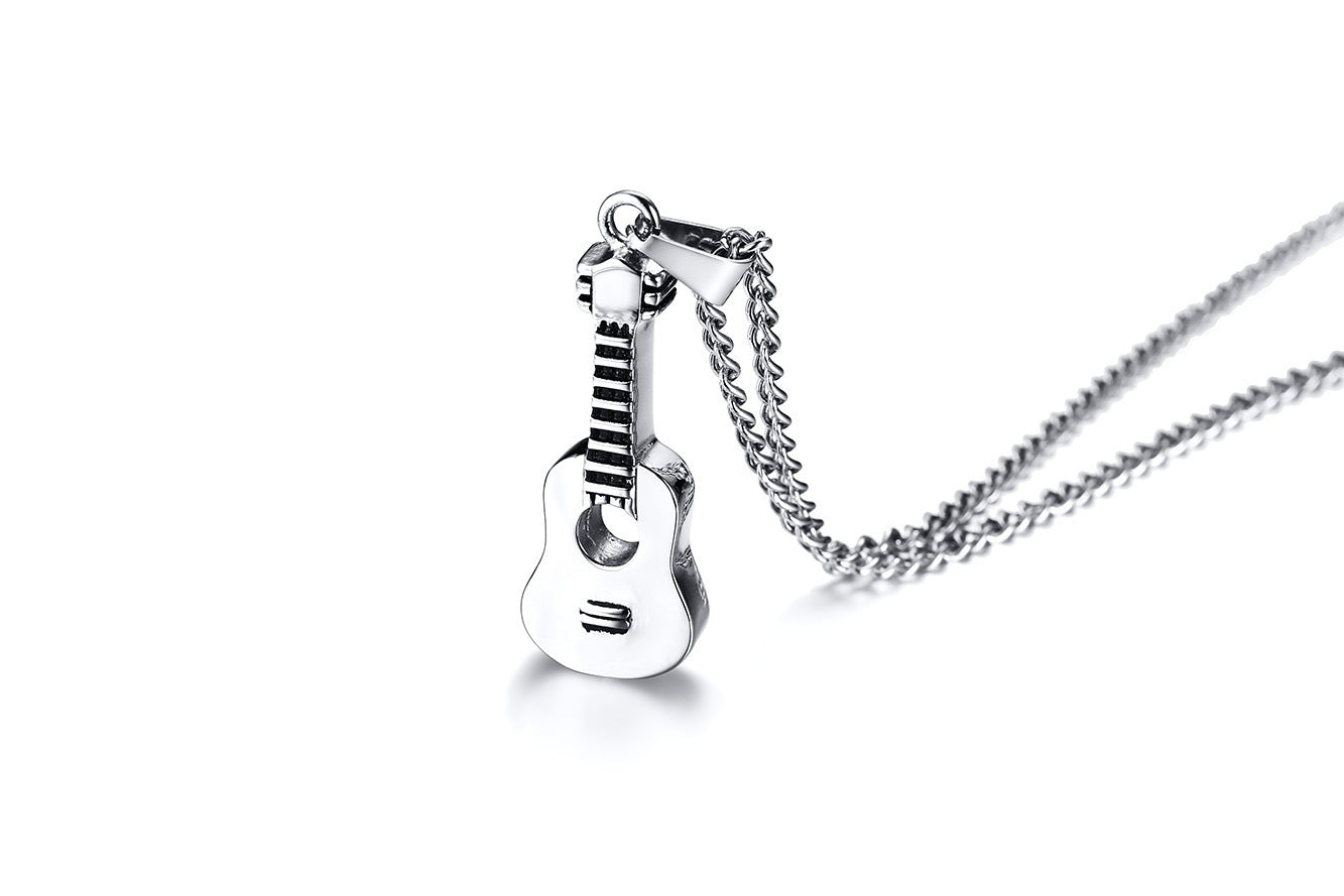 Guitar Pendant Necklace