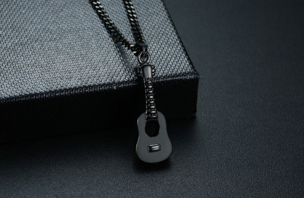 Guitar Pendant Necklace